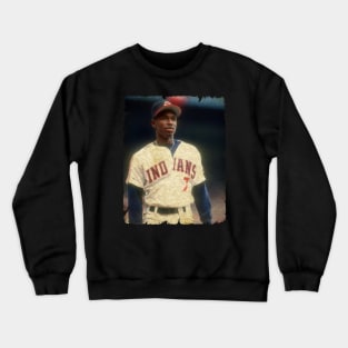 Kenny Lofton in Cleveland Guardians Crewneck Sweatshirt